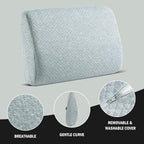 HOMBYS Lumbar Support Pillow for Recliner Chair, Memory Foam Back Support - Image 8