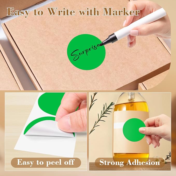 2 Inch Color Coding Round Labels - Image 3