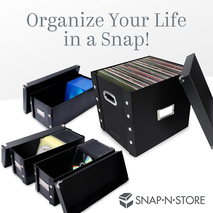 Snap-N-Store Index Card Holder Storage Box - Image 10
