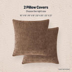 Amazon Basics Chenille Throw Pillow Covers, Home Decor Cushion Cover - Image 6