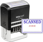 MaxMark Large Self-Inking Rubber Date Office Stamp by Maxmark