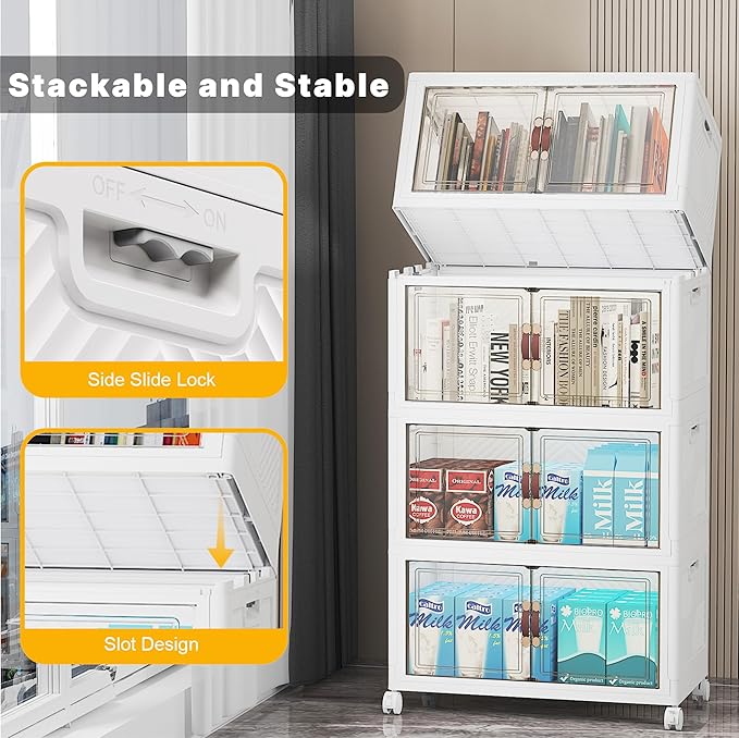 UAMFURI Extra Large Stackable Storage Bins - Image 6