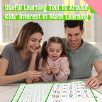 8 Packs Number Bond Whiteboards, Double Sided Dry Erase 1-12 Multiplication - Image 6