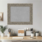 Amanti Art Silver Framed Magnetic Board 21x25 Small Vision Board - Image 6