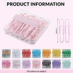 NEEWAY Colorful Large Paper Clips, 2 Inch Jumbo Paper Clips, 3 Pack of 50 - Image 2