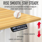 SHW 48-Inch Electric Height Adjustable Standing Desk - Image 7