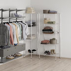 Regal Altair 21" Deep x 30" Wide x 74" Height Wire Shelving Kit | 5-Tier | NSF - Image 7