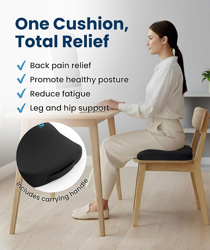 Everlasting Comfort Doctor Recommended Memory Foam Seat Cushion - Image 5