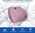 Skechers Lumbar Support Pillow for Office Chair, Memory Foam Lumbar Pillow - Image 4