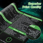 iCasso Excel Cheat Sheet Desk Pad, Excel Mouse Pad Shortcuts, Excell Short Cut - Image 4