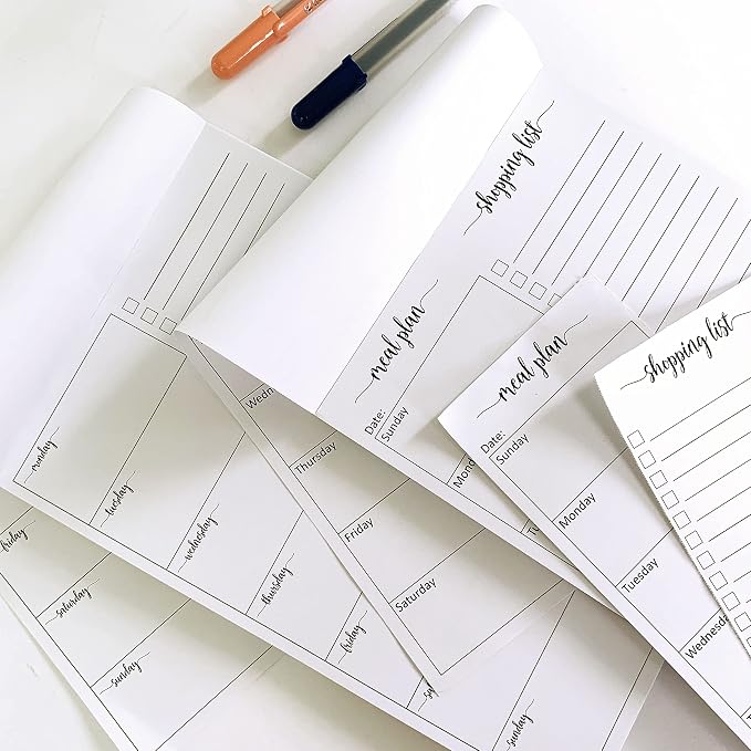 321Done Magnetic Meal Planning Notepad - Image 6