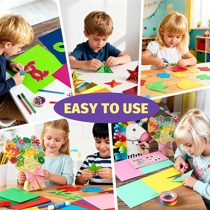 INFOOD 360 Sheets 8.5" X 11" Colored Cardstock Bulk, 30 Assorted Colors - Image 4