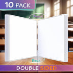 SCRIBBLEDO Small White Board Dry Erase Sheets 9”x12” - Image 2