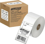 2.25" x 1.25" Thermal Labels | 4 Rolls | 4540 Labels | fits Zebra, Offnova by EcothermProducts