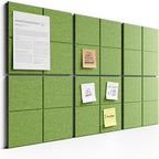 Bumusty Large Cork Board Alternative-36 x24 Felt Bulletin Board Tiles, by Bumusty