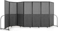 Folding Room Partition, Freestanding Privacy Divider, Portable Office Divider by StrongBird