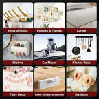 2In x 10Ft Heavy Duty Double Sided Tape, Removable Nano Tape, Transparent - Image 6