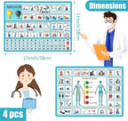 4 Pcs 15''x 11''Nonverbal Communication Board, - Image 2