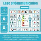 4 Pcs 15''x 11''Nonverbal Communication Board, - Image 4