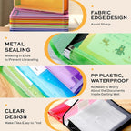 Deli 10 Pack Plastic Expanding File Folder, Folders - Image 6