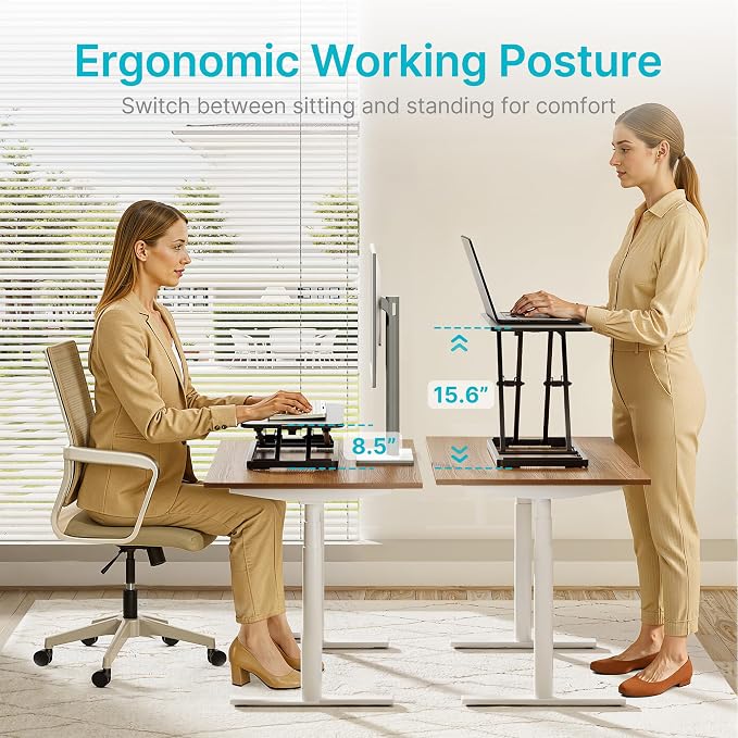 PEGZONE Keyboard and Mouse Riser, Height Adjustable keyboard stand - Image 5