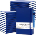 feela 24 Pack Journal Notebook for Work, Business Notebook Bulk Hardcover Lined by feela