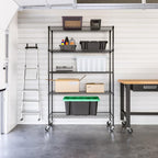 Seville Classics UltraDurable Heavy Duty NSF Solid Steel Wire Rack Storage Unit - Image 3