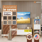 Avana Acoustic Wood Wall Panels – 47.2 X 12.6 White Oak Acoustic Panels 2 PCs – - Image 7