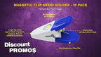 10 Magnetic Memo Holders Set - Image 3