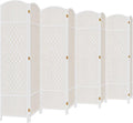DURASPACE 8 Panel Room Divider, 6ft Tall Folding Privacy Screen, 19.5" Wide by DURASPACE