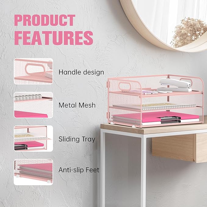 Daltack 3-Tier Paper Organizer - Image 4