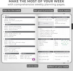 Clever Fox Dated Planner 2026-2027 – Weekly Life Planner Notebook - Image 6