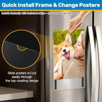 Magnetic Frames 11 x 17 Sign Holder Wall Mount 10 Pack, Rigid Clear Plastic - Image 5