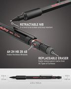 Nicpro 0.5 mm & 0.7 mm Mechanical Pencil Set - Image 4