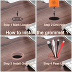 VIKITON Desk Grommet 2 inch - Image 4