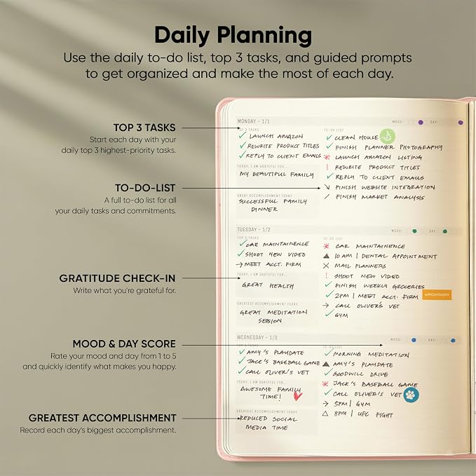 Dated, 2026 Planner, 5.8” x 8.3” - Image 3