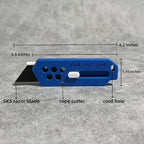 XHM Awesome Small Box Cutter Retractable Blade Ultility Knife, - Image 6