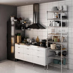 Regal Altair 21" Deep x 24" Wide x 86" Height Wire Shelving Kit | 8-Tier | NSF - Image 6