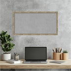 Amanti Art Silver Framed Magnetic Board 14x26 Small Vision Board - Image 6