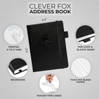 Clever Fox Address Book with alphabetic tabs - Image 2