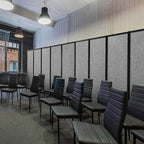 Upgrade Version Room Partition and Divider, Freestanding Rolling Dividers - Image 5