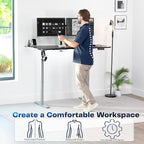 VIVO Electric 63 x 32 in Standing Desk, Memory Height Adjustment, 1B Series - Image 4