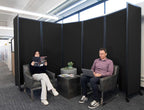 Versare Room Divider 360 Portable Wall Partition | Folding Panels | Large - Image 2