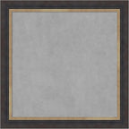 Amanti Art Black Framed Magnetic Board 29x29 Medium Vision Board by AmantiArt