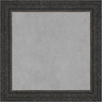 Amanti Art Black Framed Magnetic Board 25x25 Medium Vision Board by AmantiArt