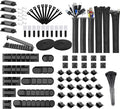 189PCS Cable Management Kit, 6 Cable Sleeve40 Cable Clips by Ourart