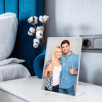Eocnrhe Acrylic Sign Holder 8.5 x 11 12 Pack, Double-Sided Clear Sign Holder - Image 9