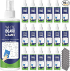 Dansib 16 Pack Whiteboard Cleaner Spray 8.5oz Dry Erase Board Cleaner by Dansib