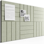 Bumusty Large Cork Board Alternative-36 x24 Felt Bulletin Board Tiles, by Bumusty