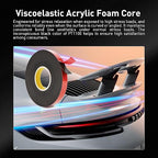 Automotive Acrylic Plus Attachment Tape 0.24" x 18Ft Made of 3M Double Sided - Image 5